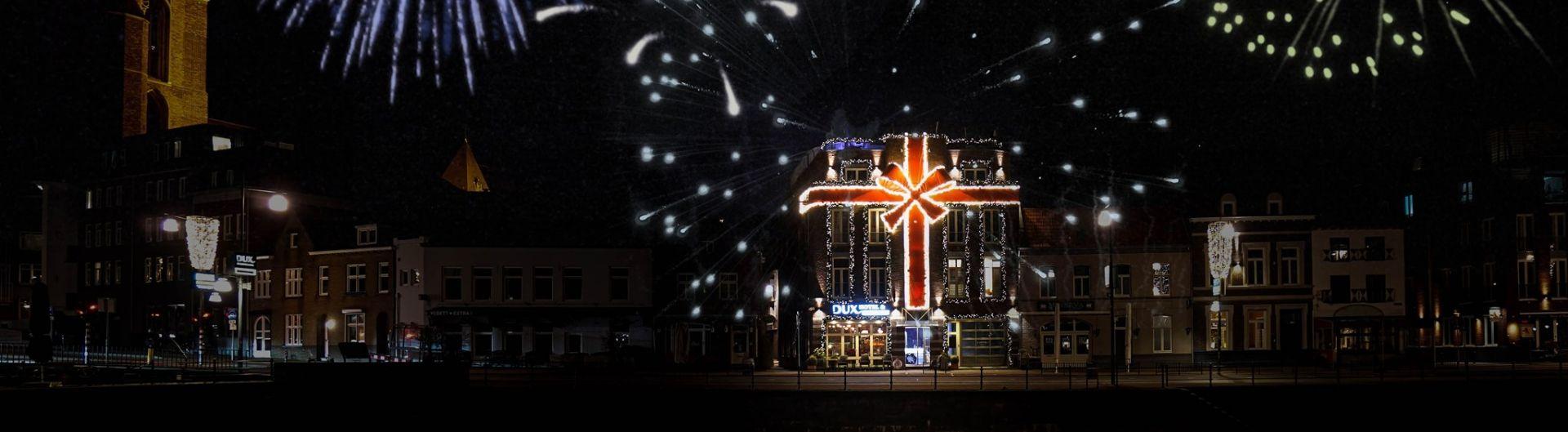 Dux kerst 's avonds